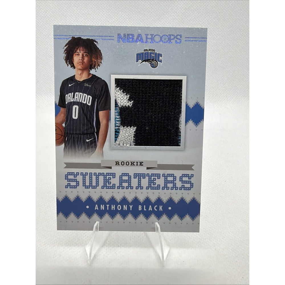 2023-24 Panini NBA Hoops - Rookie Sweaters Anthony Black #RSW-ANT (MEM, RC)